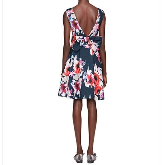 NWT Kate Spade Hazy Open Bow Back Dress - Picture 4 of 8